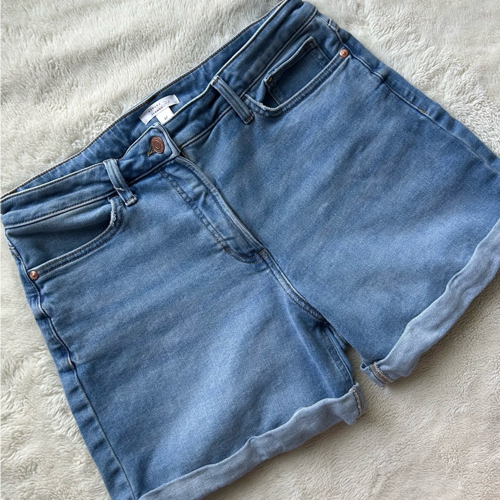 Lauren Conrad Cuffed Jean Shorts - Size 14